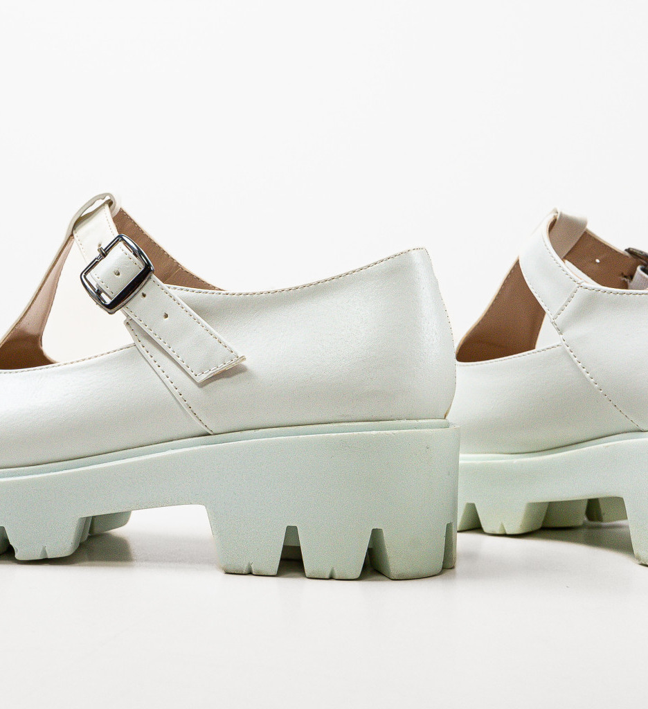Pantofi Casual Lybon Albi - Confort Zilnic - imagine 8