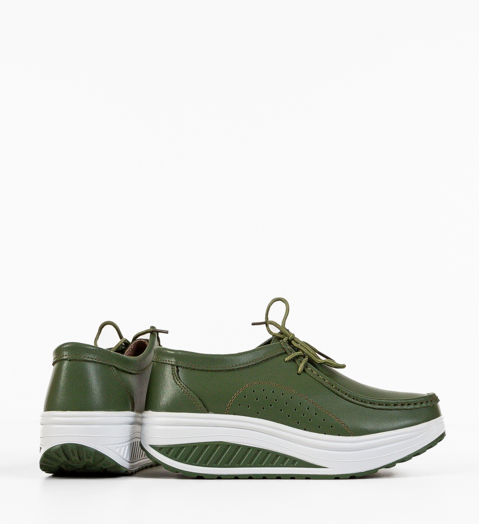 Pantofi Casual Roly Verzi - Confort și Stil - imagine 5