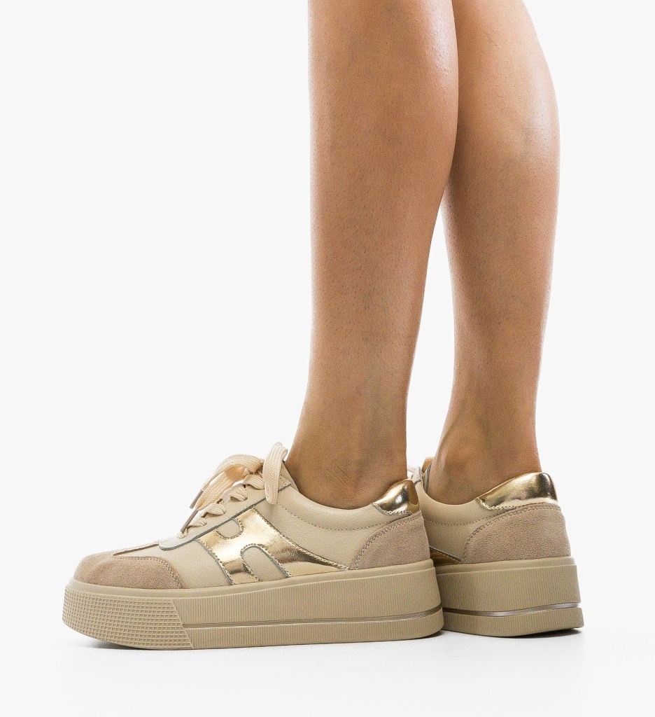 Pantofi Casual Hakro Bej – Confort și Stil Zilnic