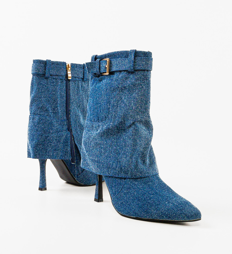 Botine Dama Bastion Albastre | Stil și Confort - imagine 8