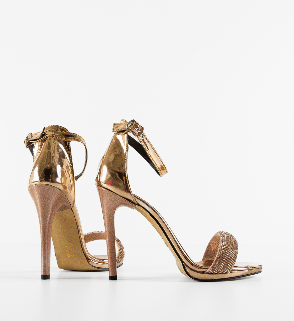 Sandale Retyna Aurii 4 | Eleganță Aurie - imagine 5