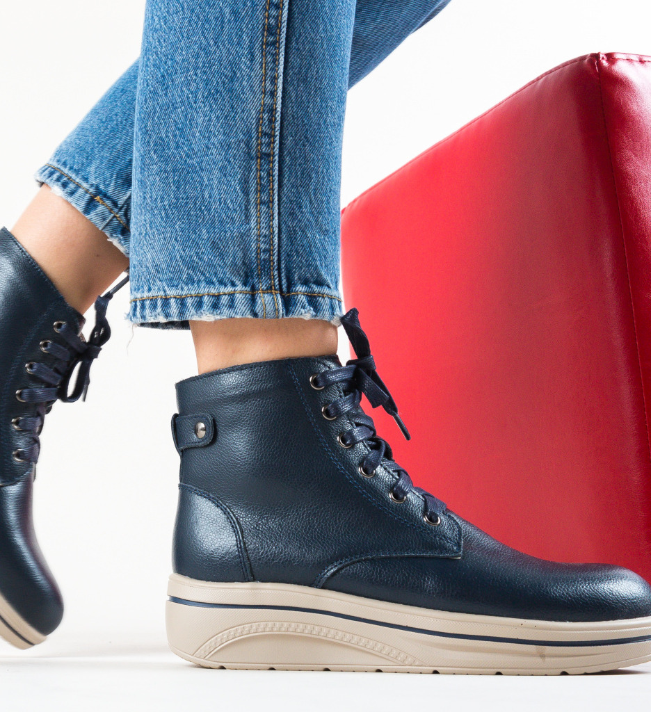 Pantofi Casual Lakiob Bleumarin - Confort și Stil - imagine 5