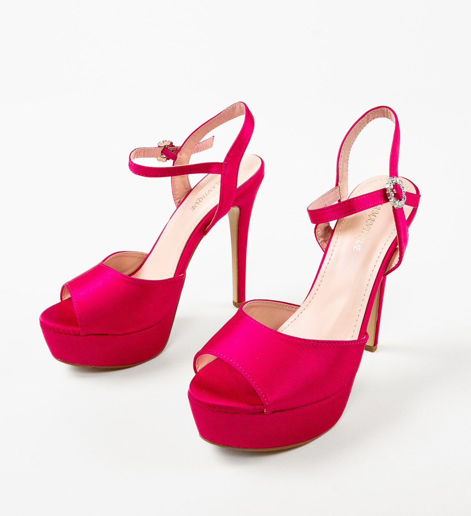 Sandale Oyibo Fuchsia - Eleganță și Stil - imagine 6