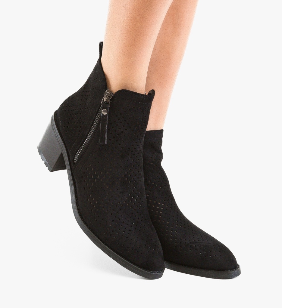 Botine dama Kaminar Negre - imagine 3