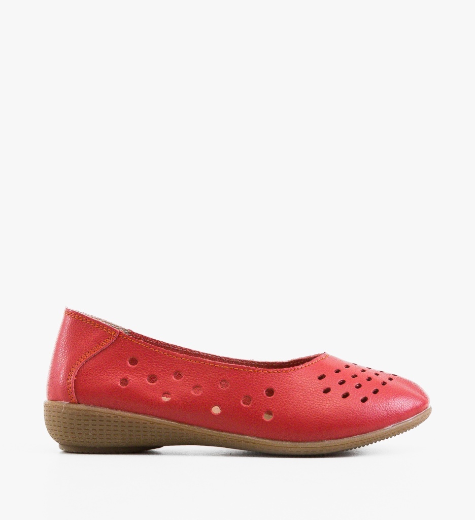 Balerini Dama Vanga Rosii - Eleganta si Confort Casual - imagine 6