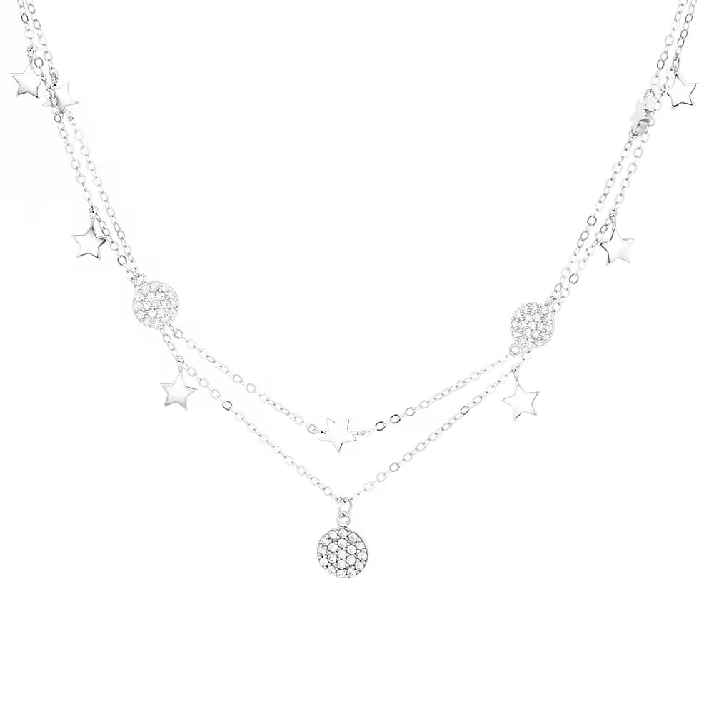Lanțisor Argint Delis cu Stele | Elegant