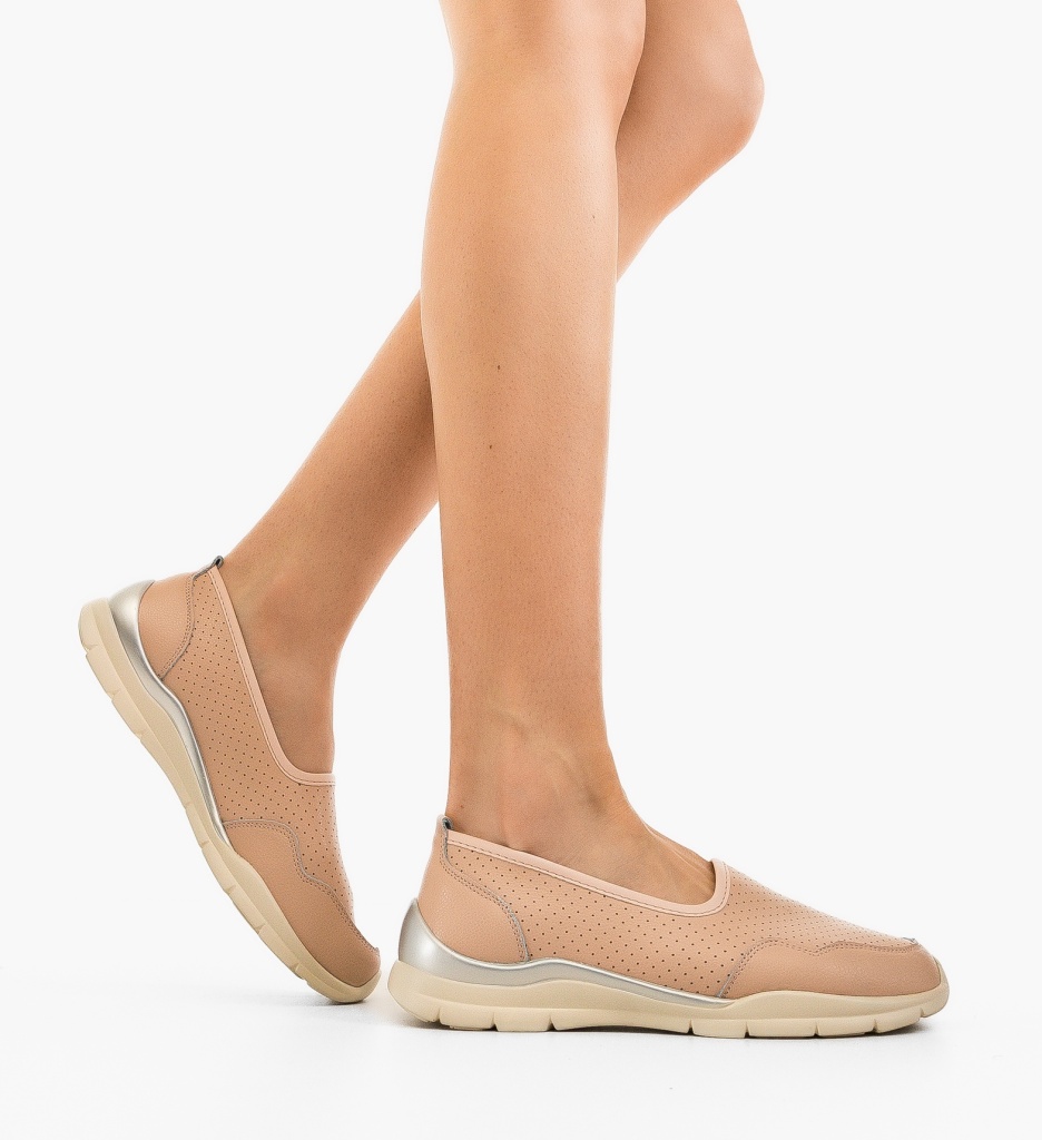 Pantofi Casual Dama Roz - Confort și Stil Zilnic - imagine 3