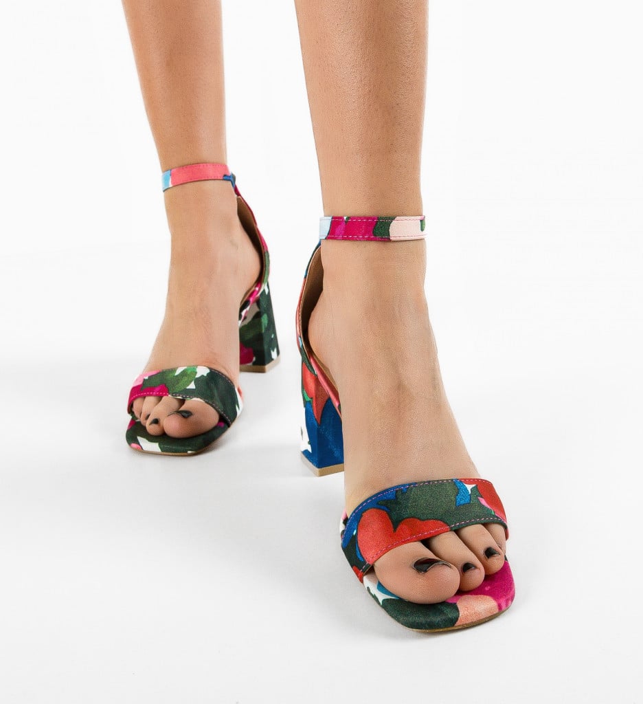 Sandale cu Toc Acanthus Multi - Stil si Eleganta - imagine 7