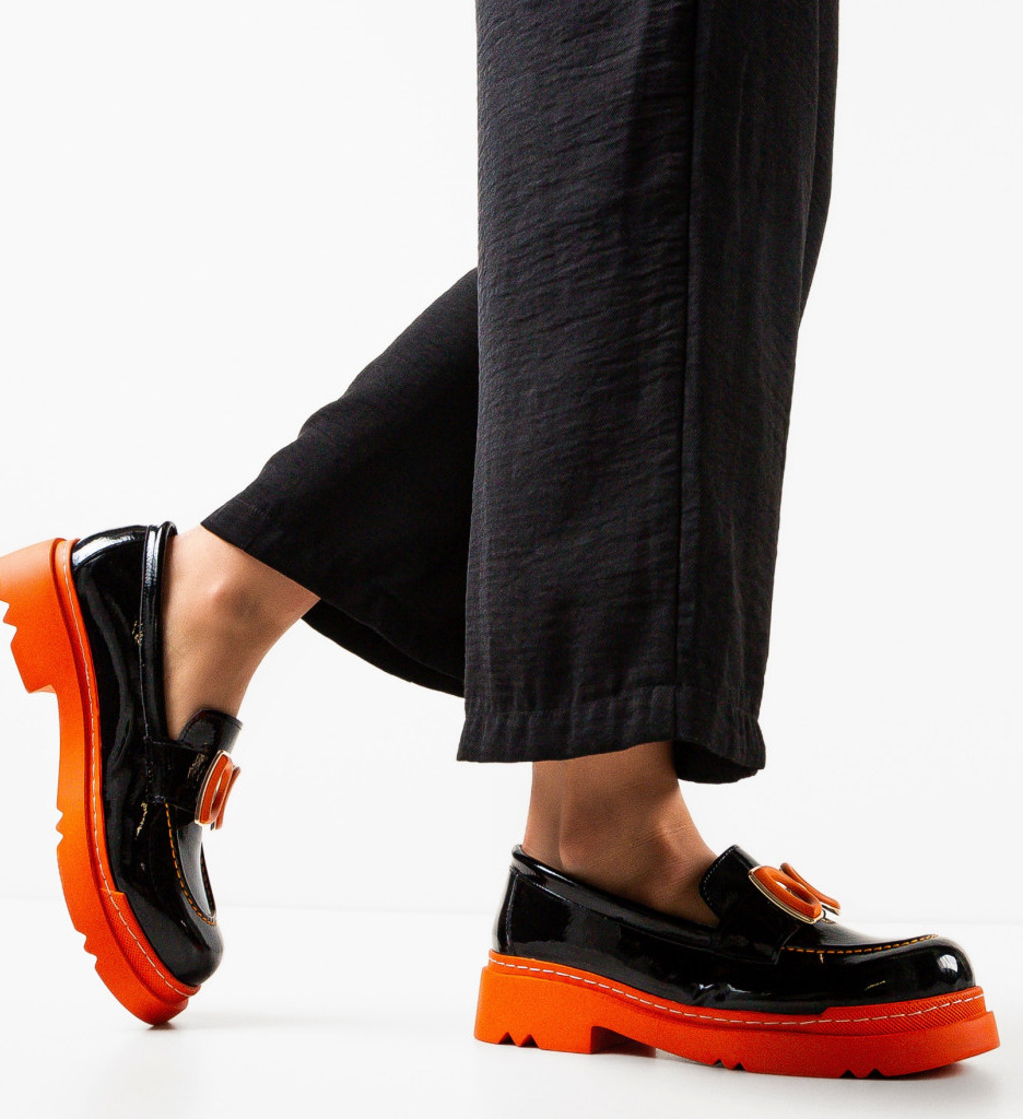 Pantofi Casual Dama Markyez Negri - Confort si Stil - imagine 2