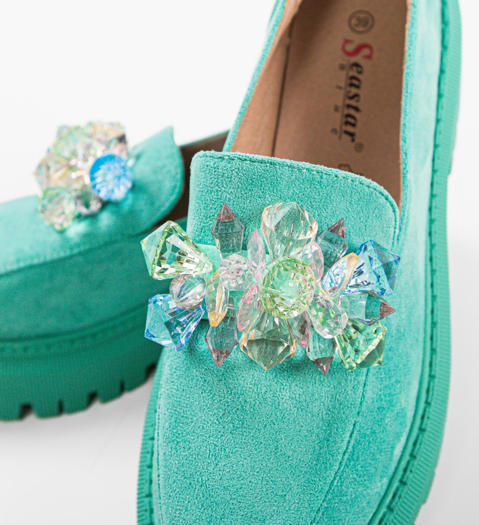 Pantofi Casual Dave Turcoaz | Confort & Stil - imagine 7