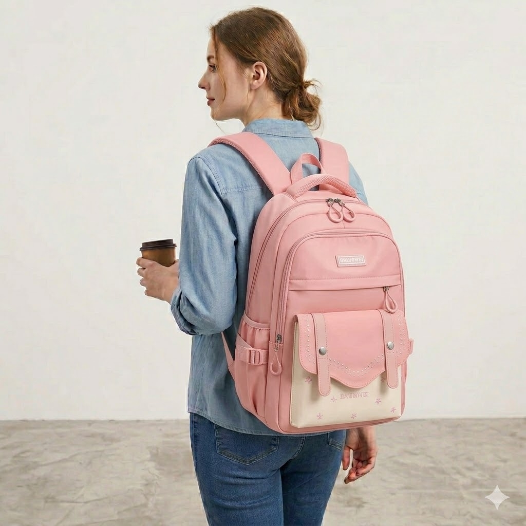 Rucsac Dama Picadili Linora GT3679 Roz - imagine 2