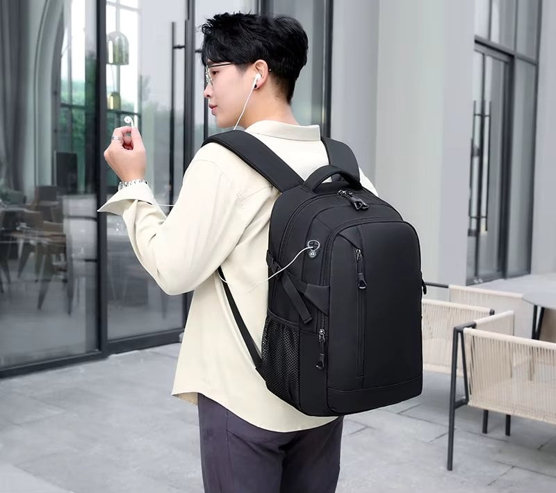 Rucsac Picadili GT3744 Negru Impermeabil cu Laptop - imagine 4