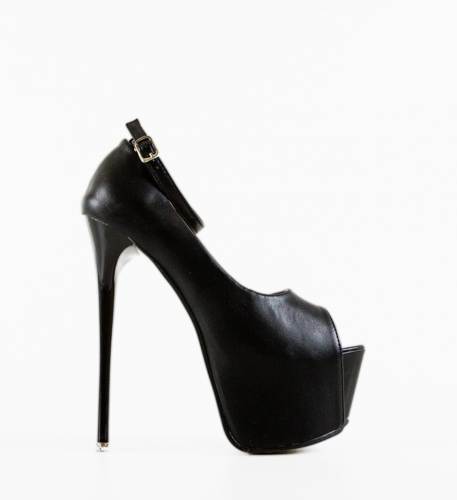Pantofi Dama Vanak Negri - Eleganță și Stil - imagine 2