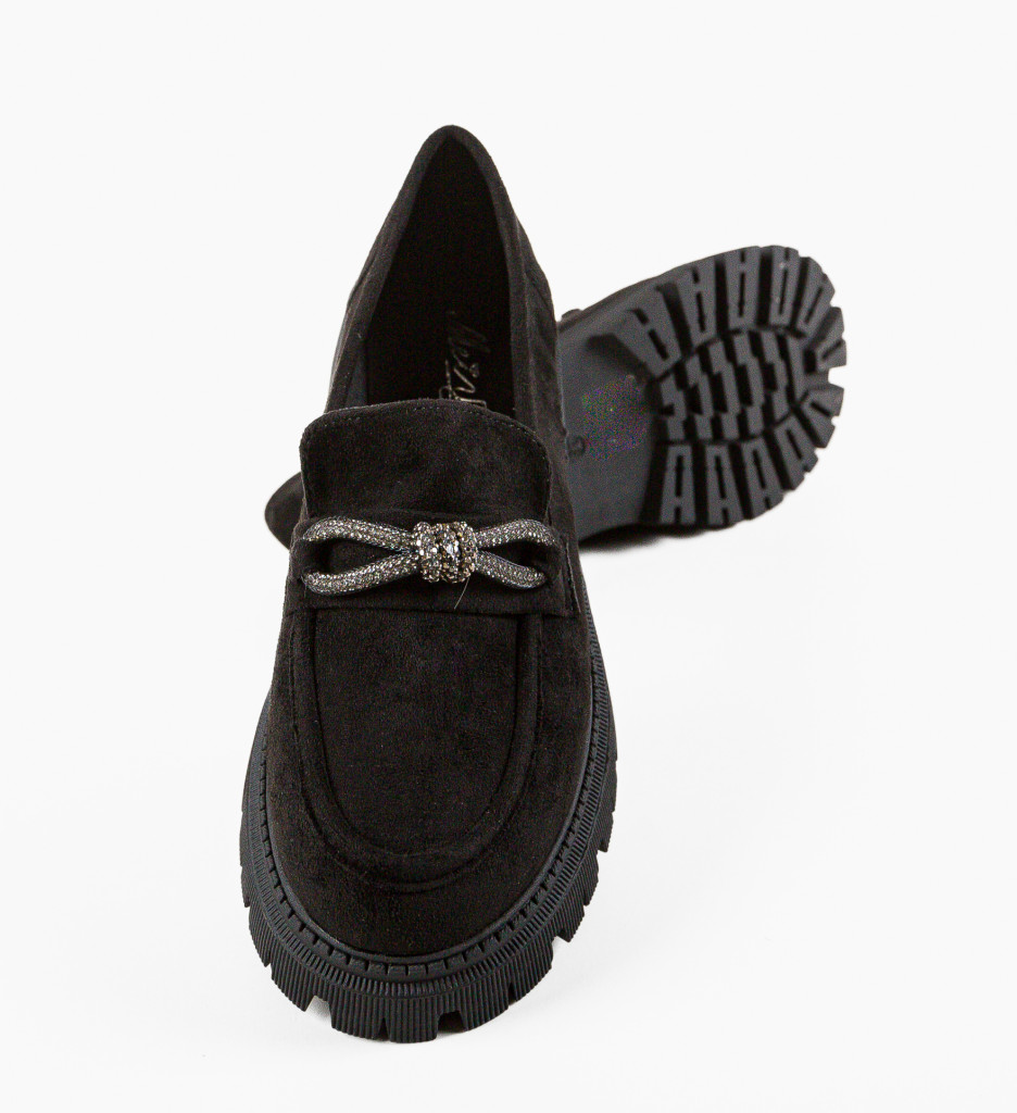 Pantofi Casual Dama Bovra Negri - Confort și Stil - imagine 7