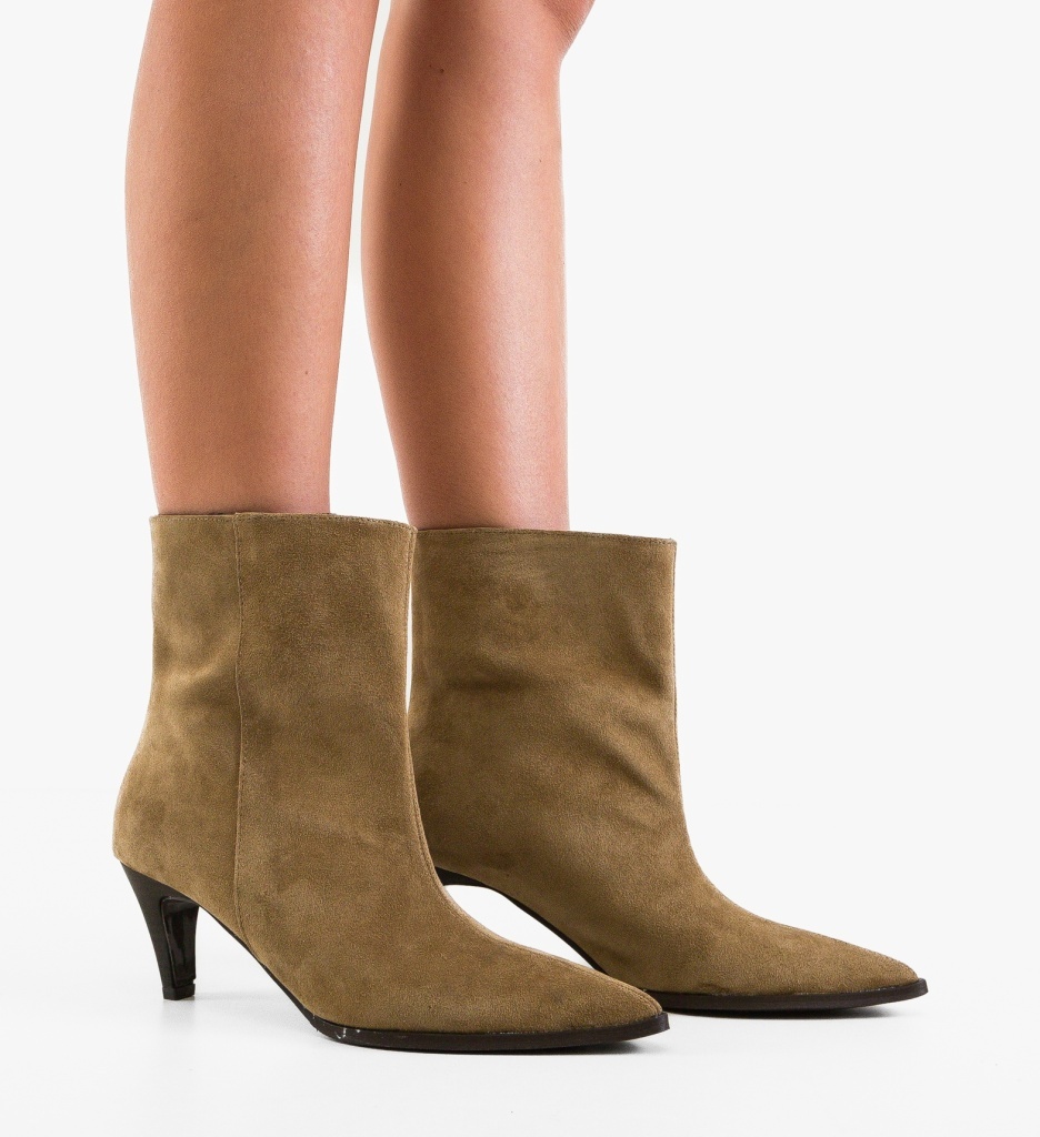 Botine Dama Abble Bej - Eleganță și Confort - imagine 4