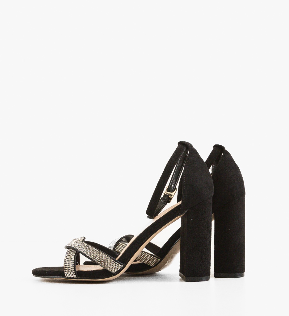 Sandale Worma Negre | Toc Elegant și Versatil - imagine 4