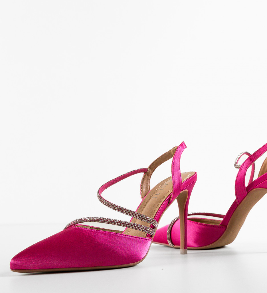 Pantofi Dama Khan Fuchsia | Eleganți și Moderni - imagine 6