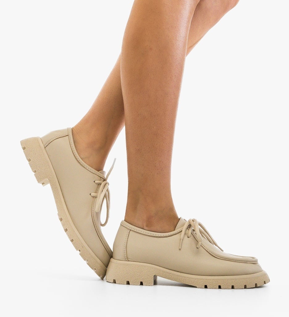 Pantofi Casual Dama Palome Bej | Confort & Stil