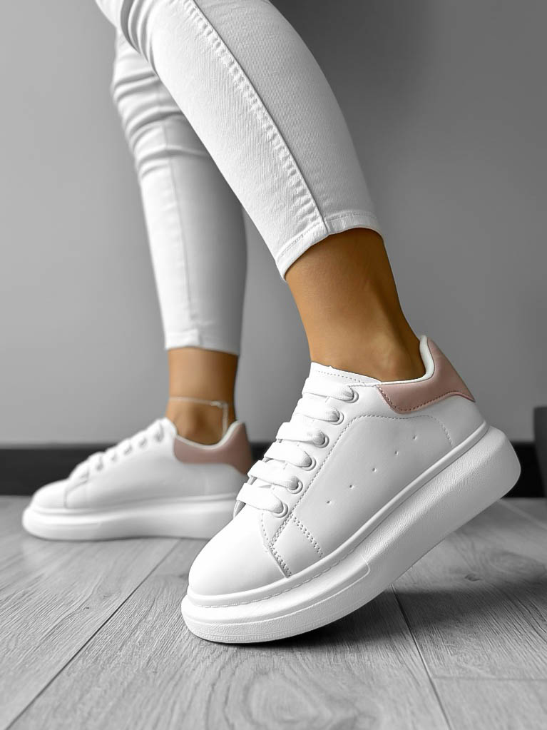 Adidasi Dama Albi Casual | Confort Superior