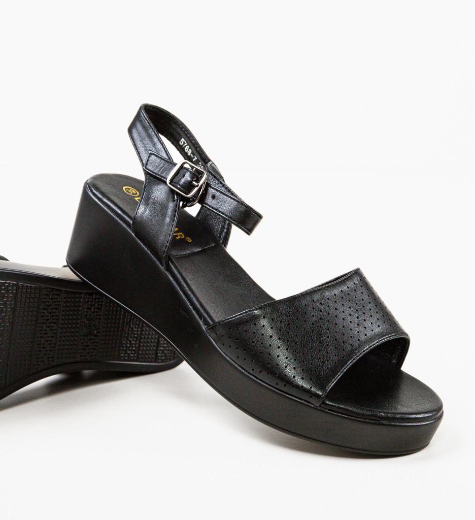 Sandale Pierre Negre | Eleganță și Confort