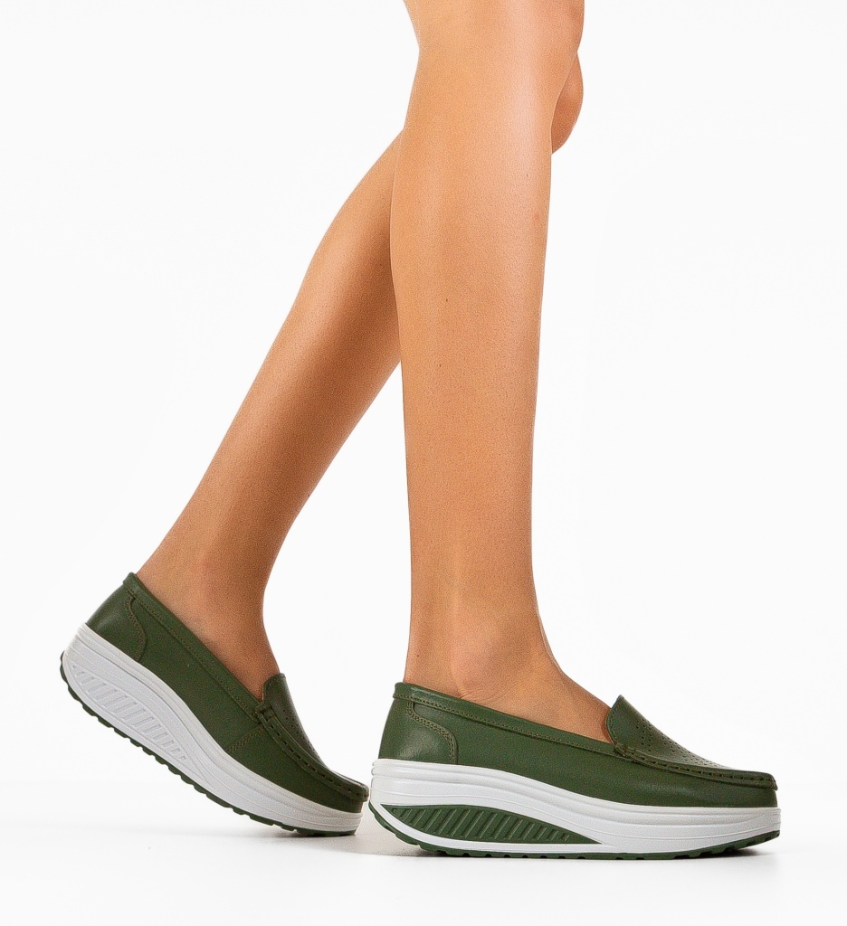 Pantofi Casual Musta Verzi - Stil și Confort - imagine 2