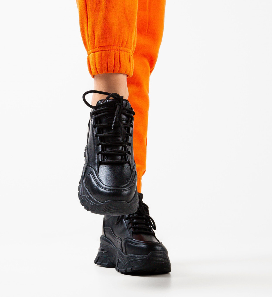 Sneakers Dama Fraser Negri | Confort Maxim - imagine 2
