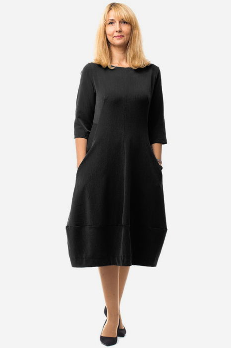 Rochie Neagră Shopika | Elegantă Office