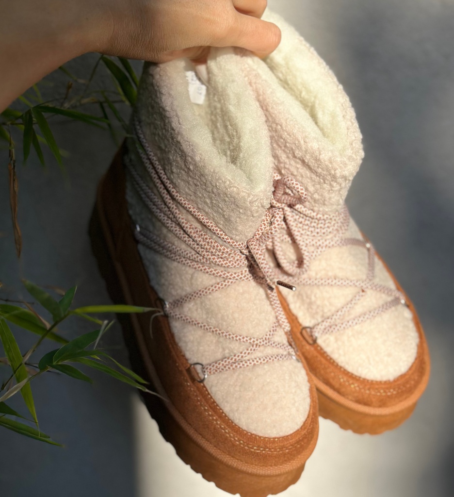 Ghete Dama Kmile Camel | Eleganta si Confort