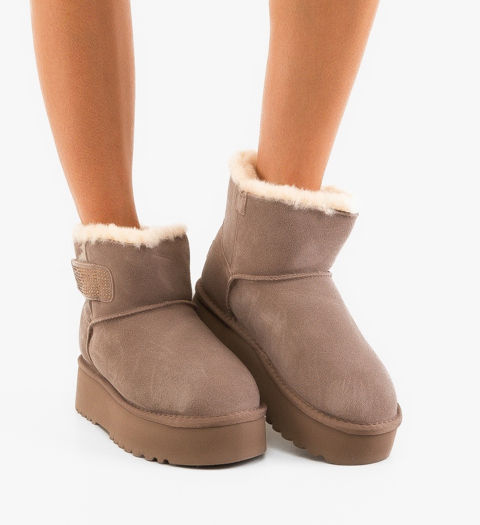 Cizme Ug Khaki - Confort & Stil - imagine 7