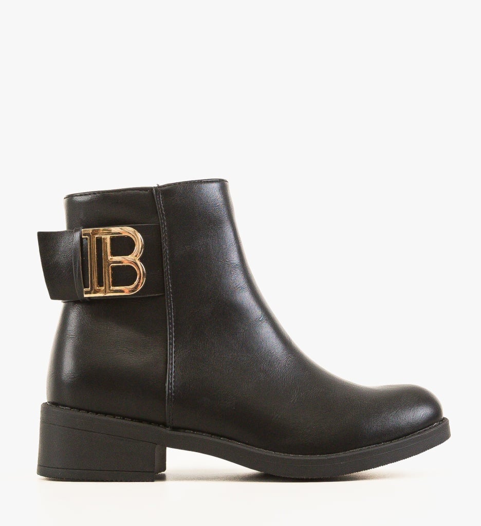 Ghete Dama Kalbre Negre | Stil & Confort - imagine 3