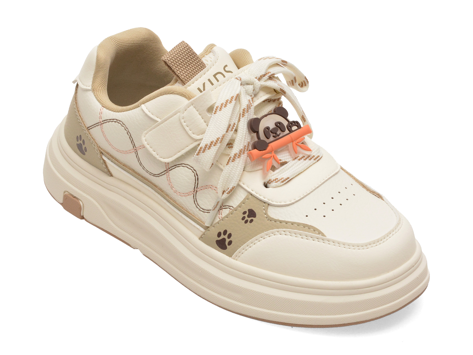 Pantofi Sport Selection Kids Bej Piele Ecologică