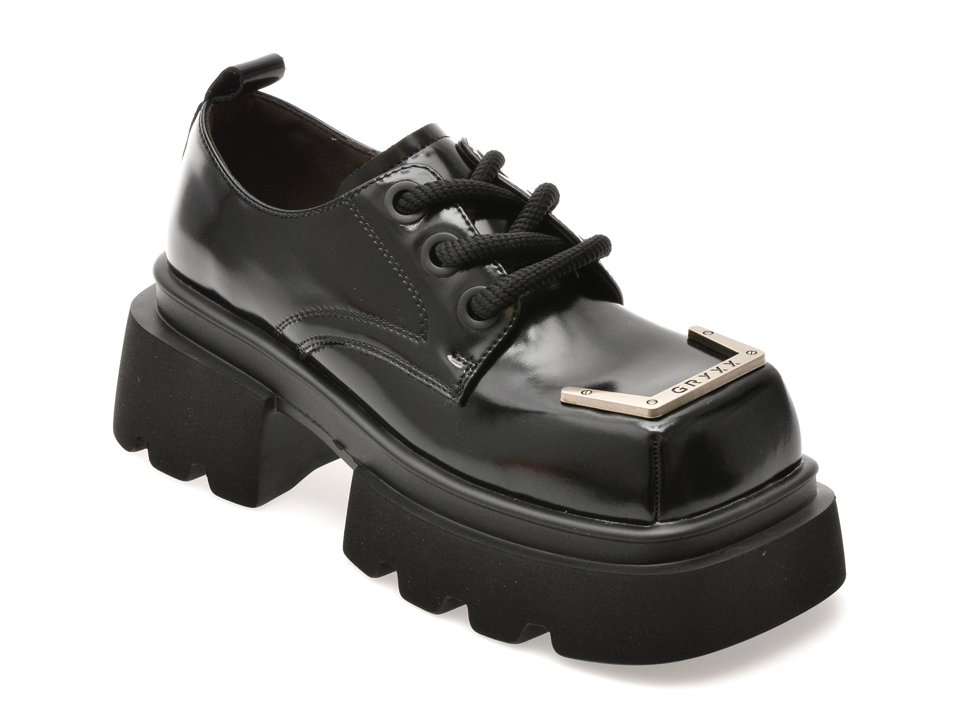 Pantofi GRYXX Negri Piele Naturală