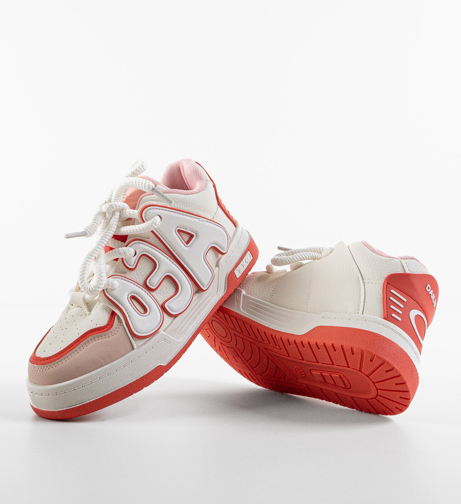 Sneakers Bailey Portocalii - Confort și Stil - imagine 4