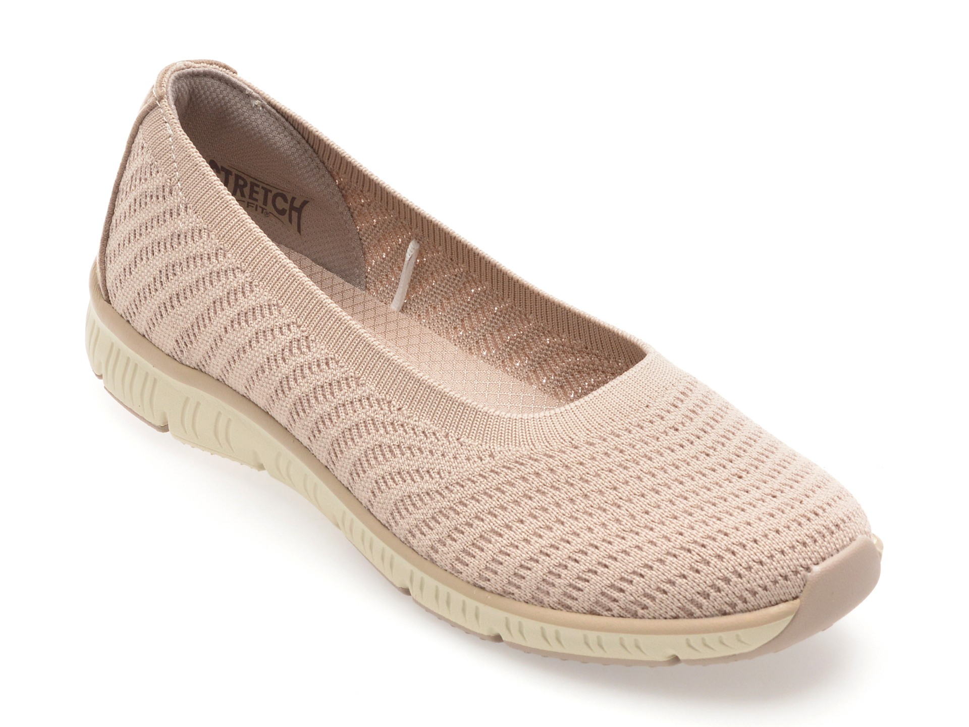 Balerini Skechers Nude BE-COOL - Confort Zilnic - imagine 1