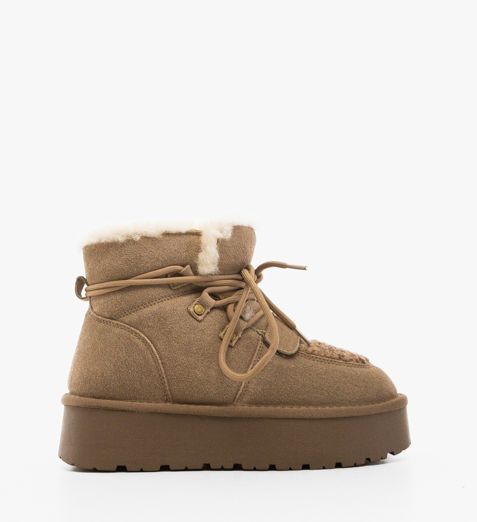Cizme Ug Hamme Khaki Depurtat - Confort Urban - imagine 4
