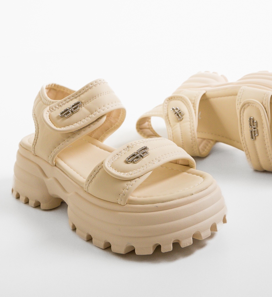 Sandale Dama Fulgrim Bej | Elegante si Confortabile - imagine 7