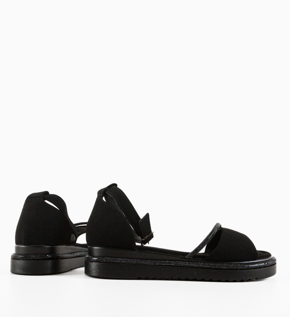 Sandale Dama Haarlem Negre | Eleganță și Stil - imagine 6