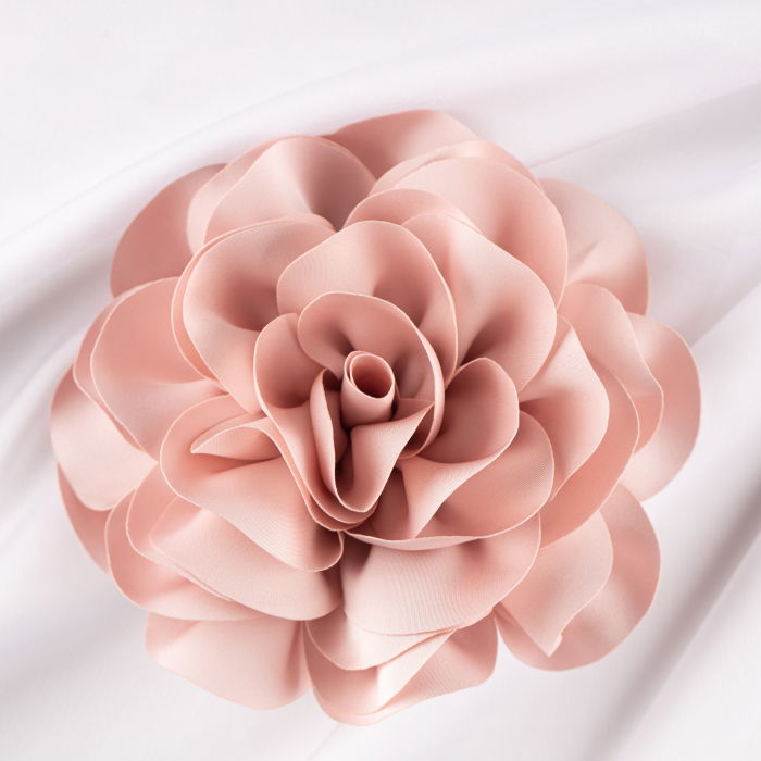 Brosa Floare Roz Shopika | Accesoriu Versatil