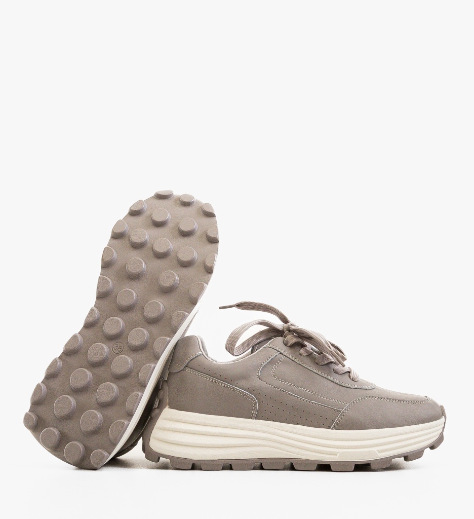 Sneakers Lelalo Dama Gri - Confort Urban - imagine 7