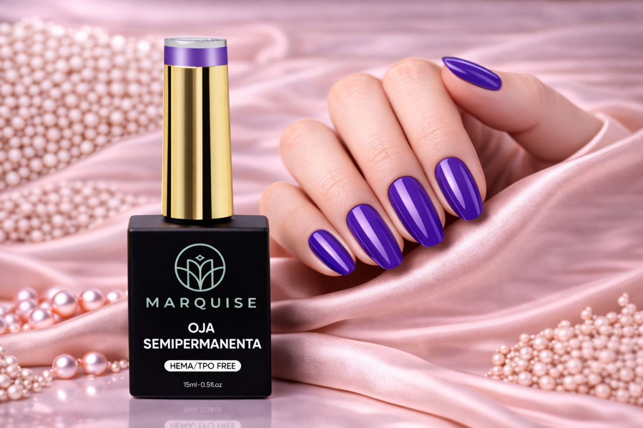Oja Semipermanenta Marquise Picadili HEMA Free 15ml - imagine 2