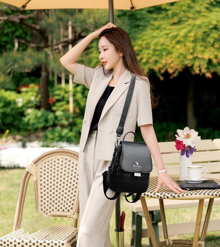Rucsac Dama Delis Viatrix Negru | Elegant și Practic - imagine 2