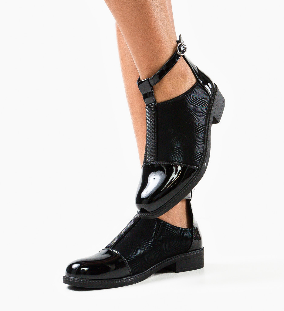 Pantofi Casual Dama Avantaz Negri - Confort și Stil - imagine 3