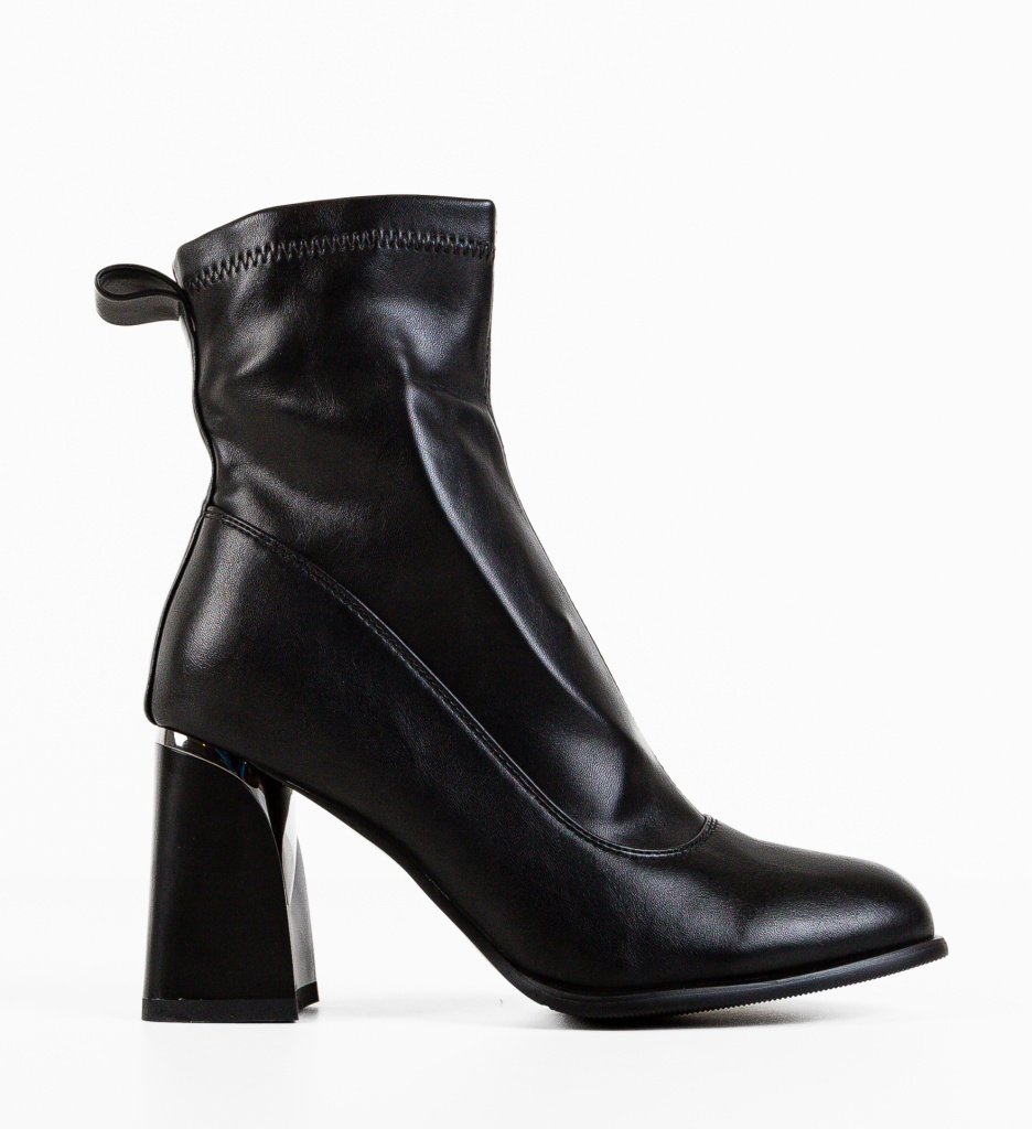 Botine Dama Kanza Negre 2 - Eleganță și Stil - imagine 5