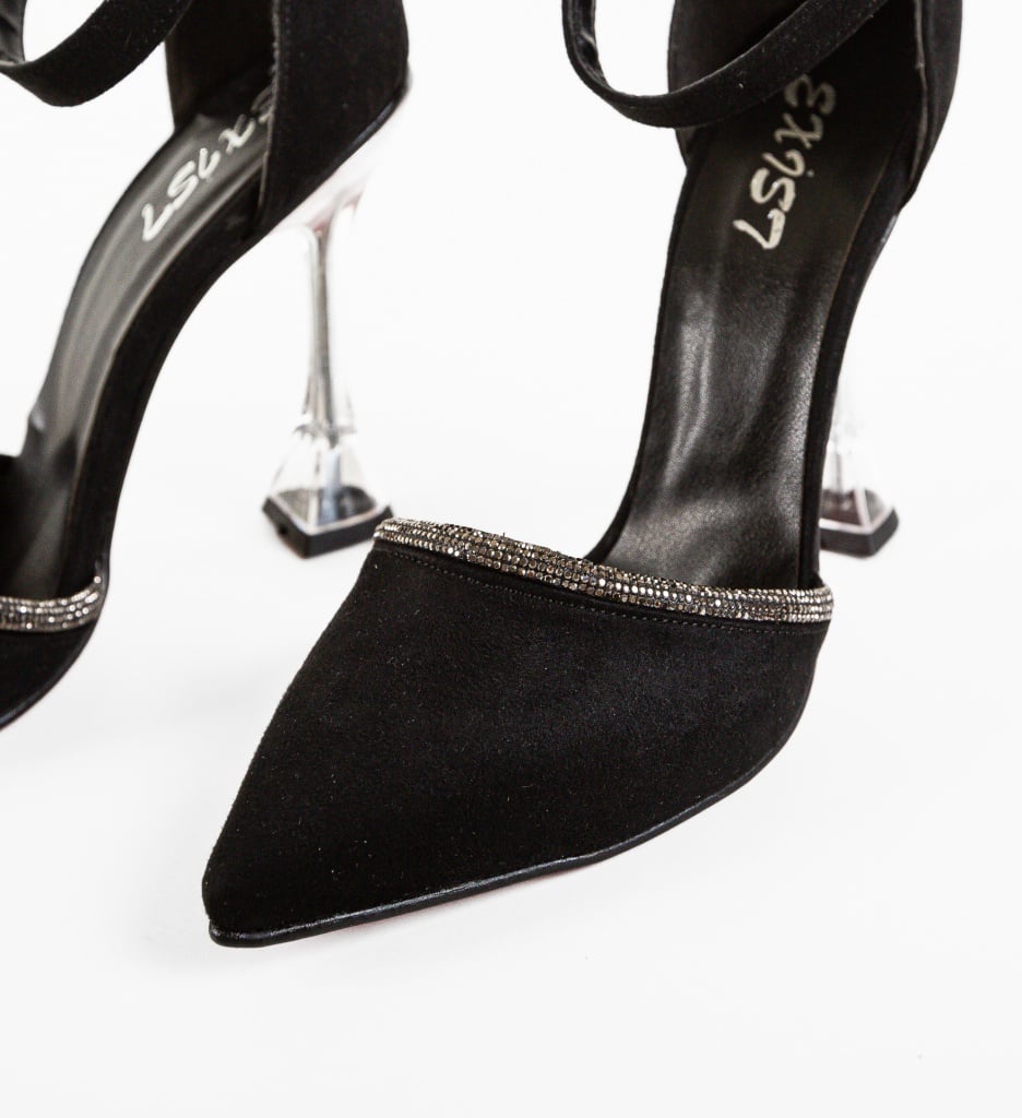 Pantofi dama Osk Negri cu toc elegant - imagine 8