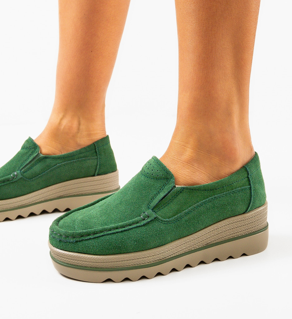 Pantofi Casual Smirno Verzi 2 - Confort și Stil - imagine 4