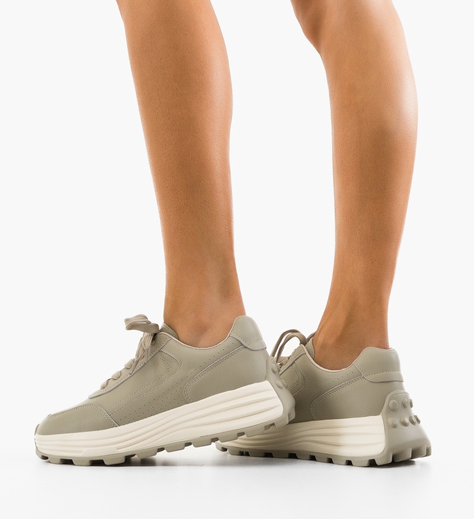 Sneakers Lelalo Gri 2 - Confort și Stil Sport - imagine 3