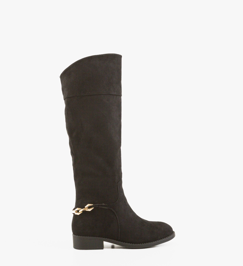 Cizme Dama Karge Negre Depurtat - Stil & Confort - imagine 6