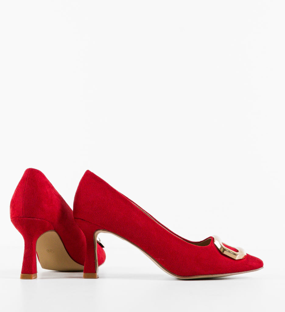 Pantofi Lesedi Rosii | Eleganță la Fiecare Pas - imagine 7