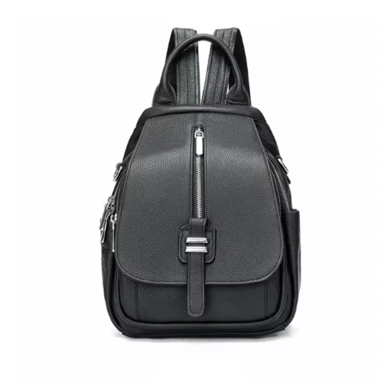 Rucsac dama Delis Soraya GT2739 din piele naturala, Negru