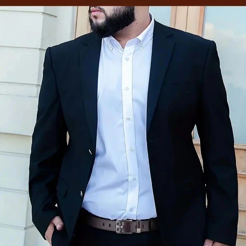 Curea Delis Piele Naturală Maro-Argintiu - imagine 2